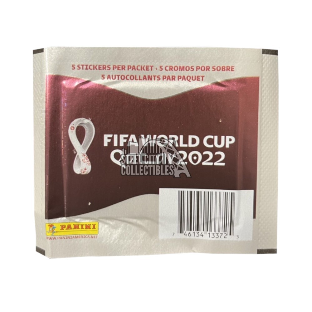 2022 Panini World Cup Soccer Sticker Pack | Steel City Collectibles