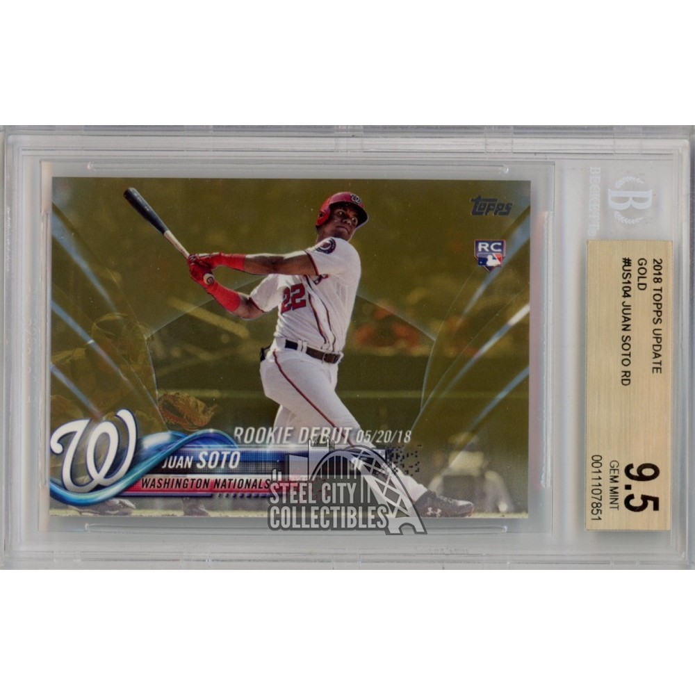 Juan Soto Bowman Prospects Rookie newest BGS 9.5