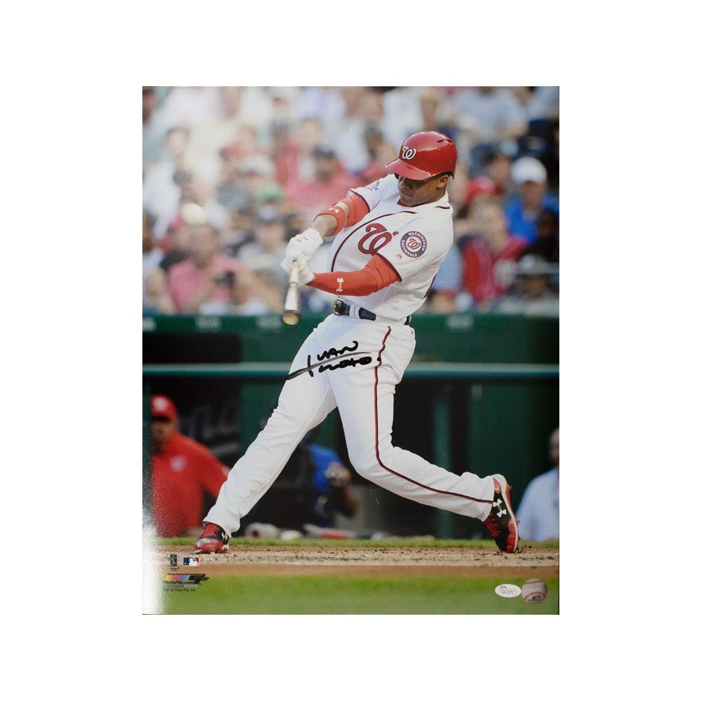 Juan Soto Autographed Washington Nationals White Majestic