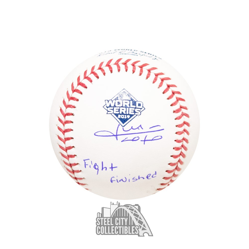 Juan Soto Autographed Washington Custom White Baseball Jersey 10