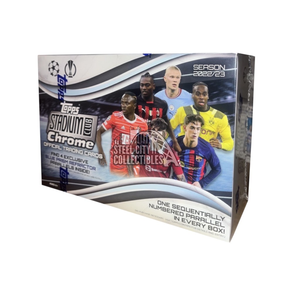 2022-23 Topps Stadium Club Chrome UEFA Club Competitions Soccer