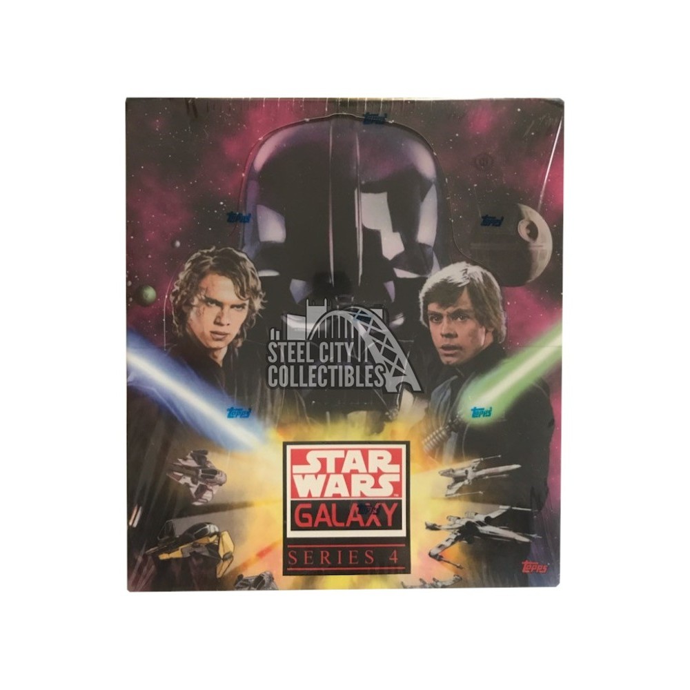 2009 Topps Star Wars Galaxy Series 4 Hobby Box | Steel City Collectibles