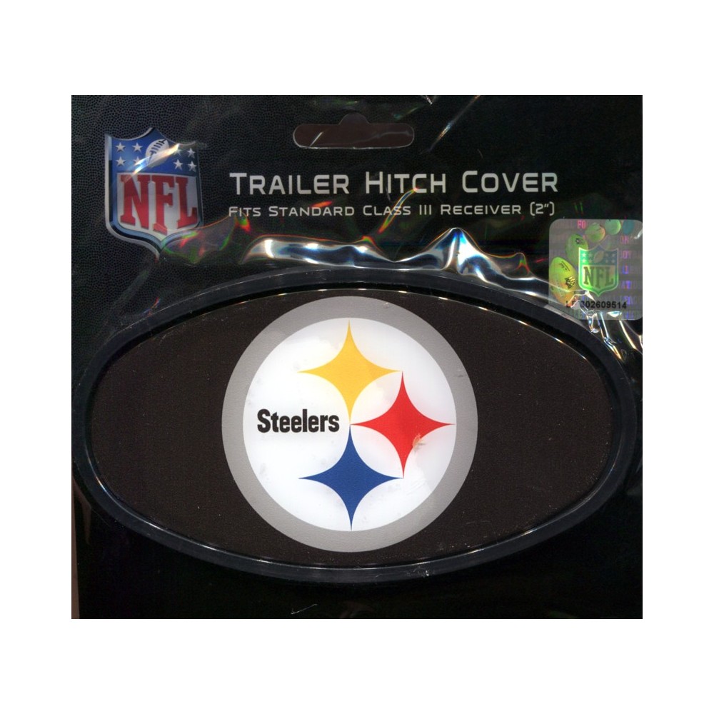 steelers trailer hitch cover