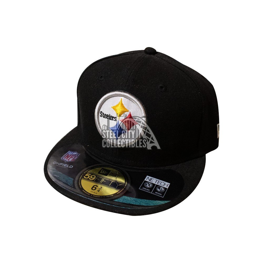 New Era Kids 59FIFTY Pittsburgh Steelers Black/Gold Fitted Cap 6 3/4
