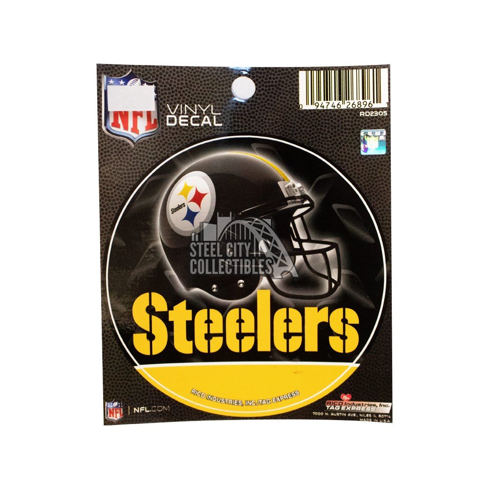 Pittsburgh Steelers Helmet Decal