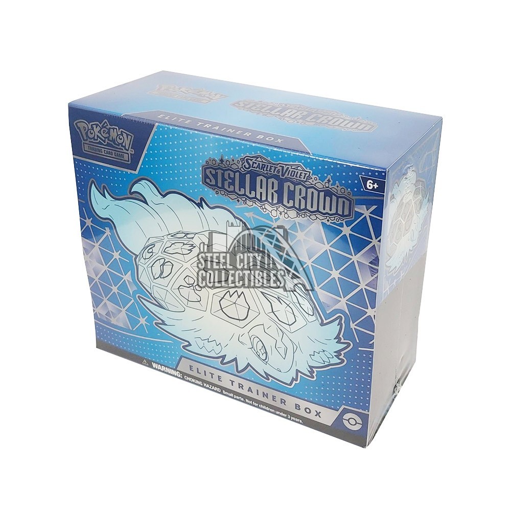 Pokemon Scarlet &amp; Violet Stellar Crown Elite Trainer Box | Steel 