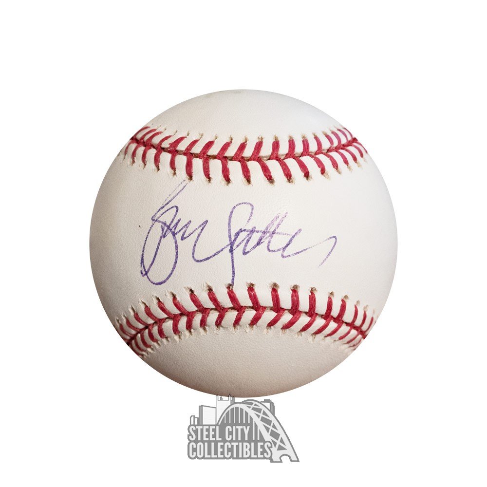 Bruce Sutter Autographed Official MLB Baseball PSA/DNA COA Steel