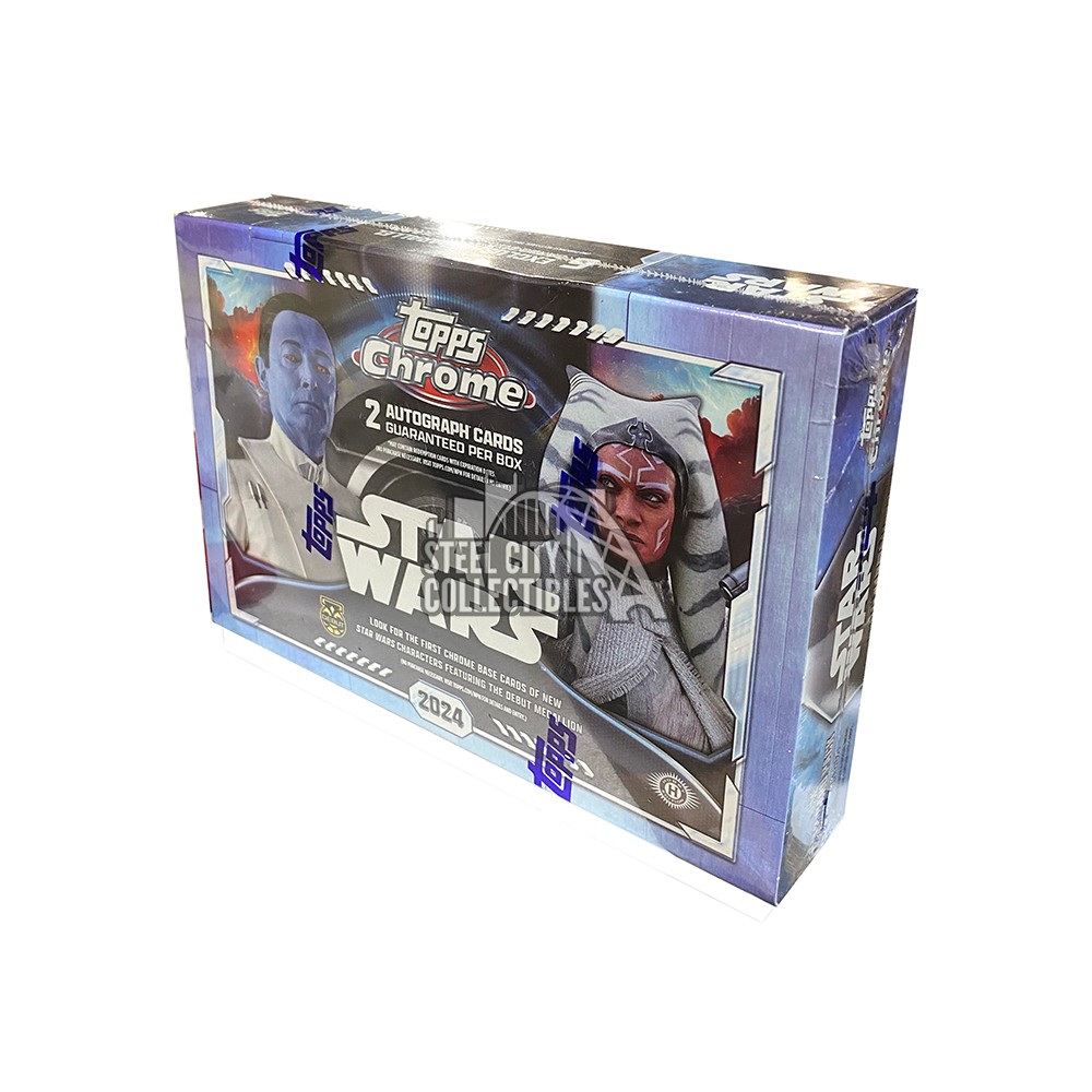 2024 Topps Star Wars Chrome Breaker's Delight Box Steel City Collectibles