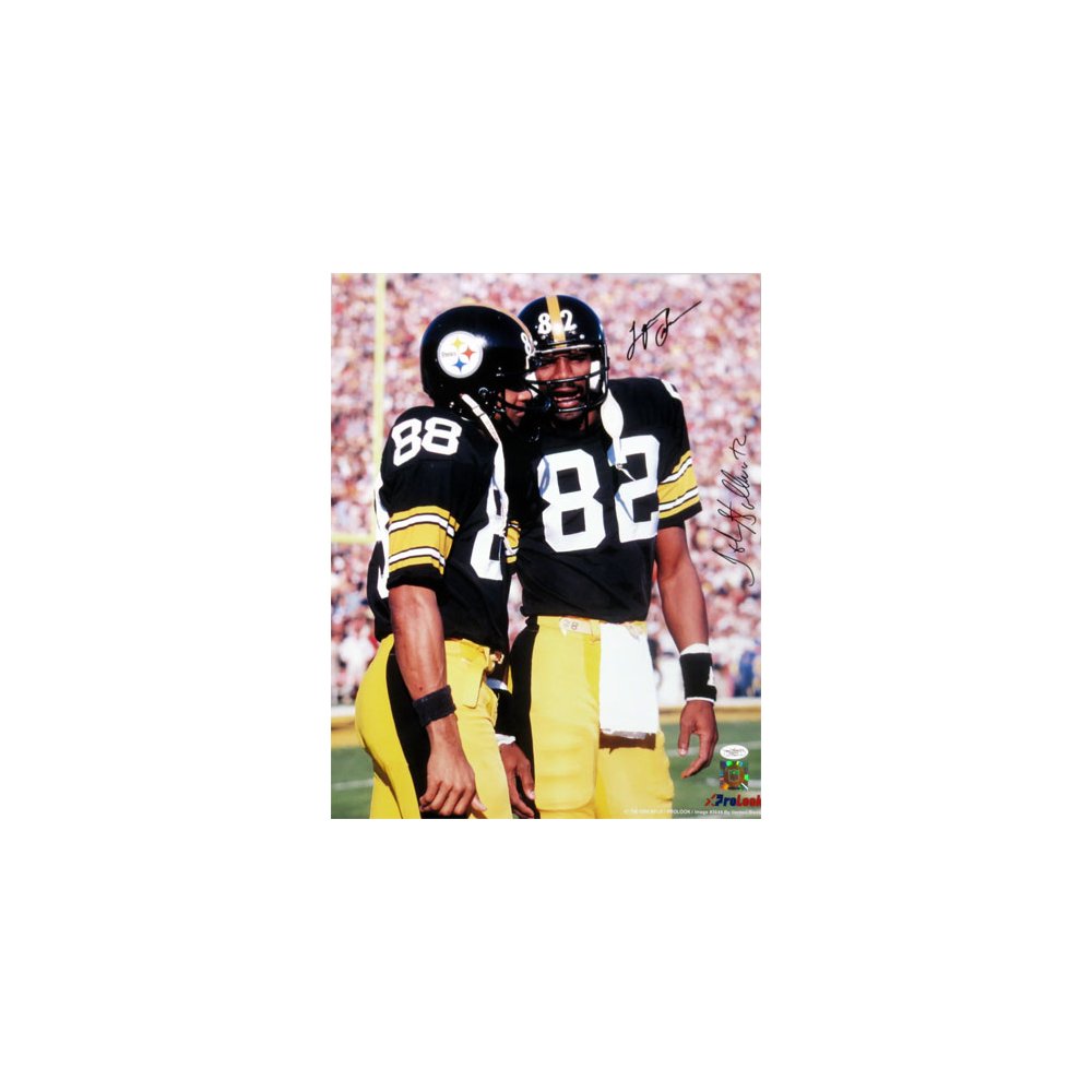 Lynn Swann, John Stallworth Autographed Pittsburgh Steelers 16x20 Photo -  JSA COA