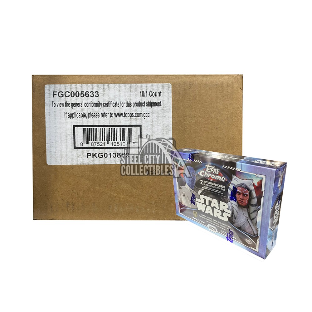 2024 Topps Star Wars Chrome Breaker's Delight 10-Box Case | Steel City  Collectibles