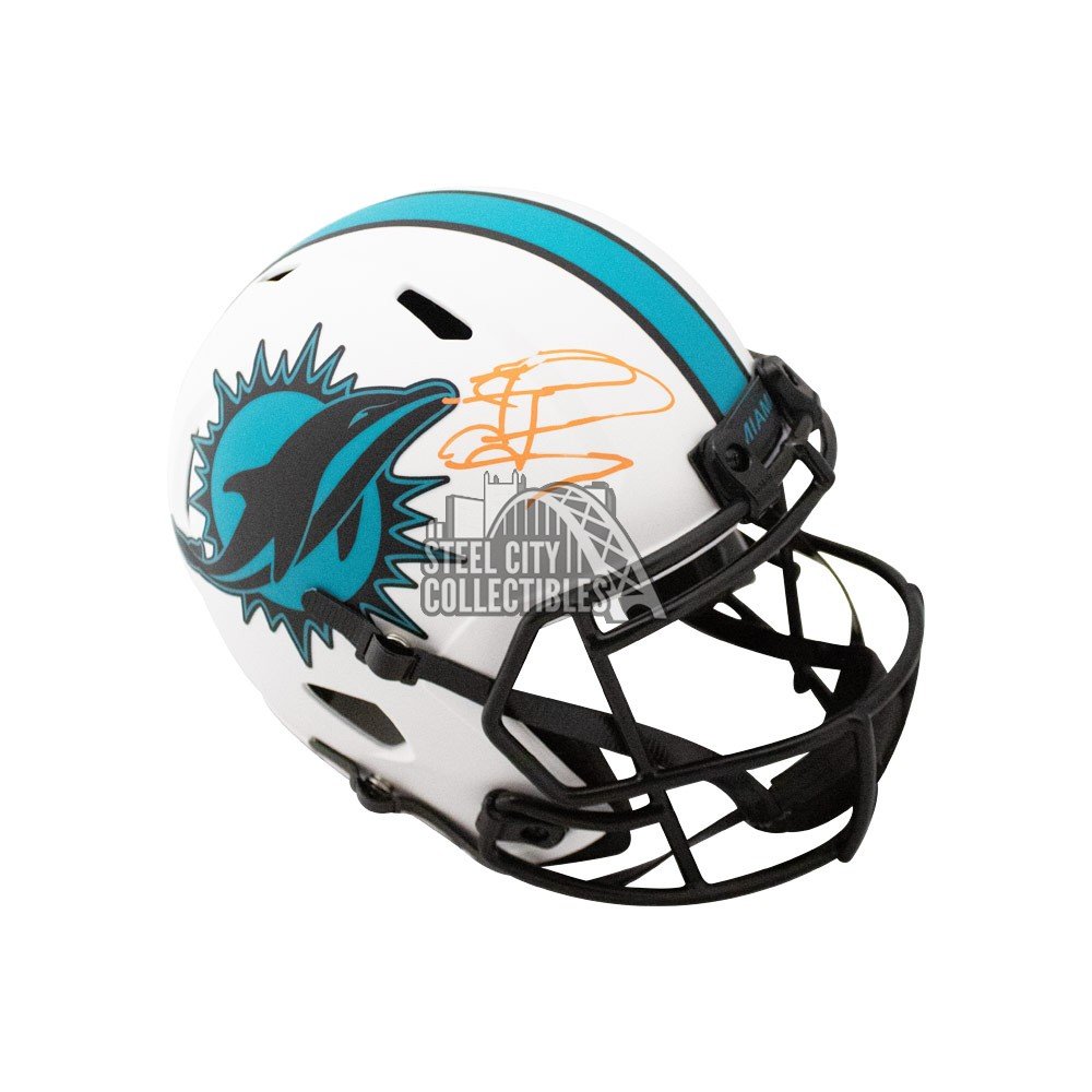 Tua Tagovailoa Autographed Dolphins Lunar Eclipse Replica Full-Size  Football Helmet - Fanatics