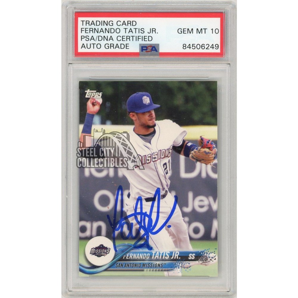 Fernando Tatis Jr 2018 Topps Pro Debut Autograph Rookie RC Card