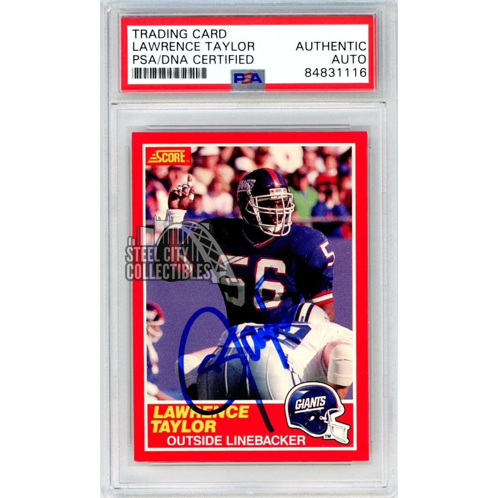 Lawrence Taylor Signed Authentic Autographed Memorabilia