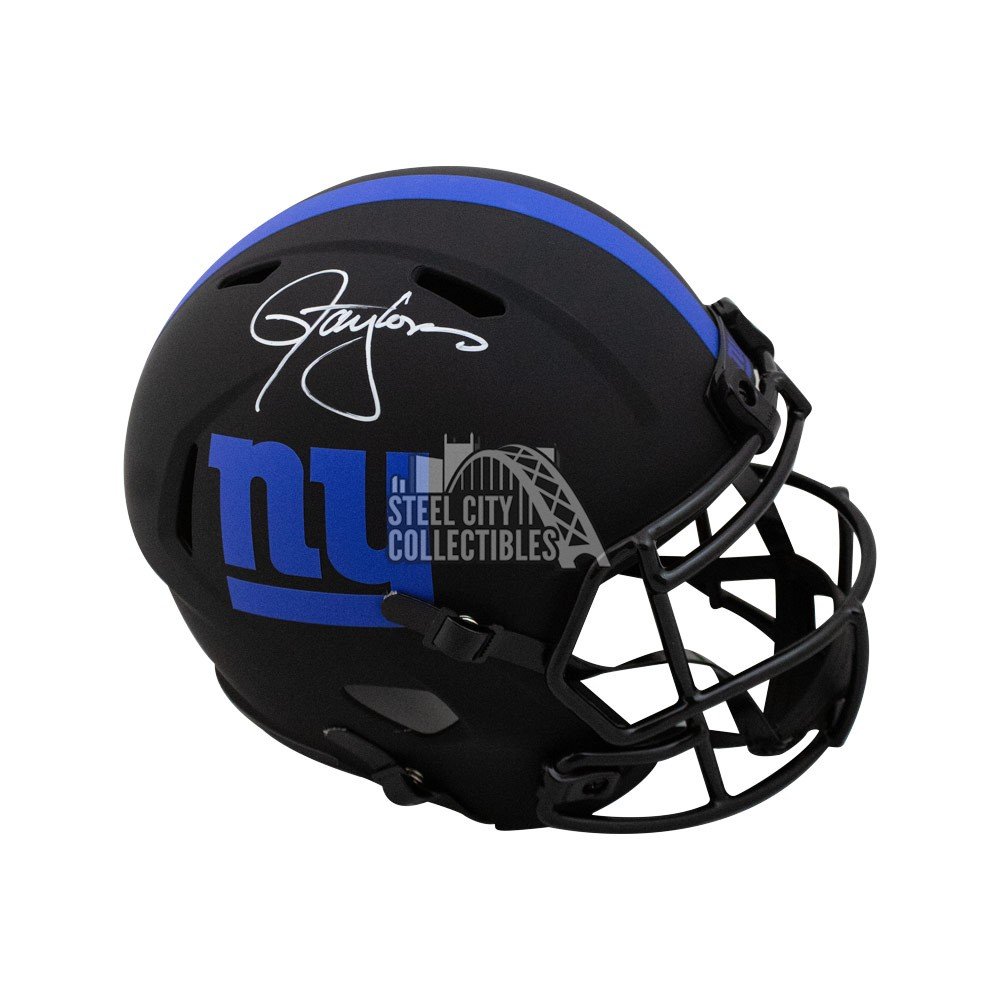 Lawrence Taylor Autographed Giants Eclipse Replica Full-Size Football Helmet  - JSA COA