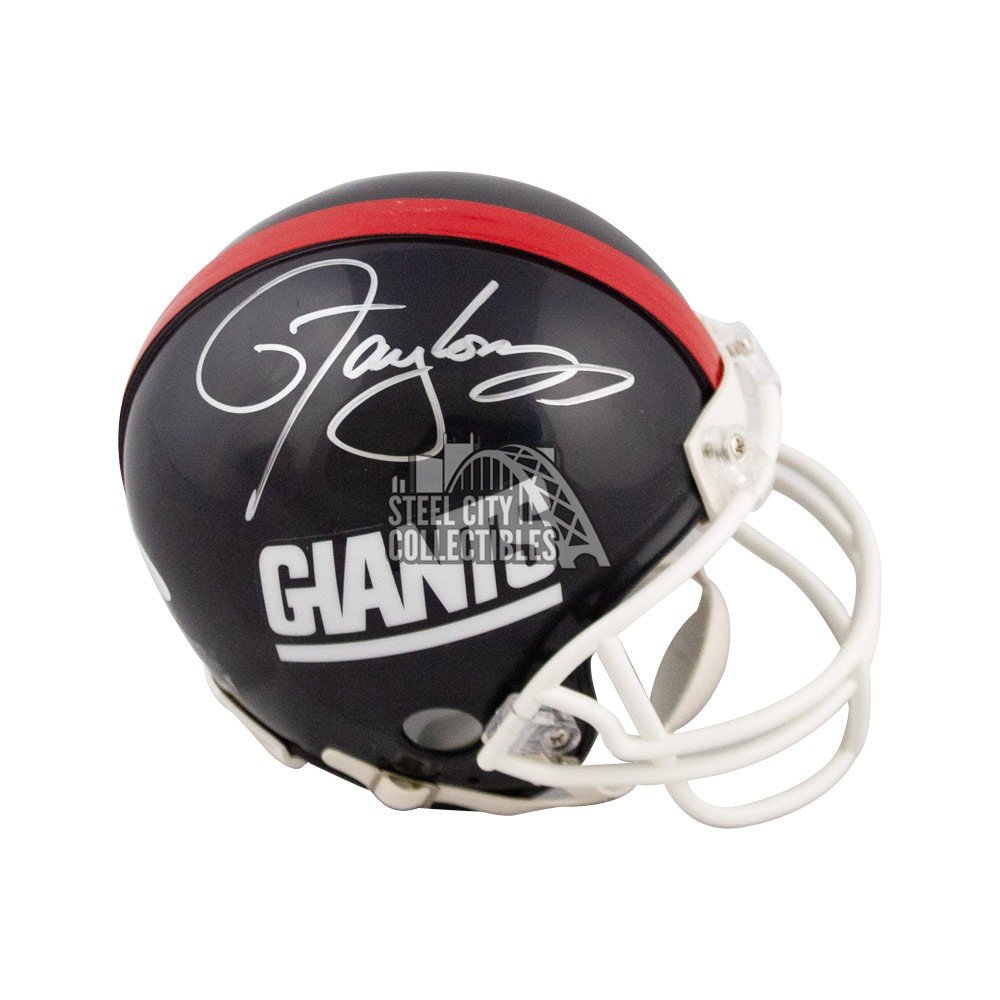 lawrence taylor autographed helmet