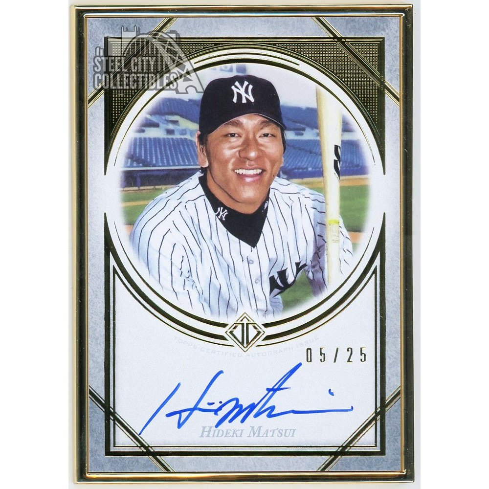 Hideki Matsui Gallery  Trading Card Database