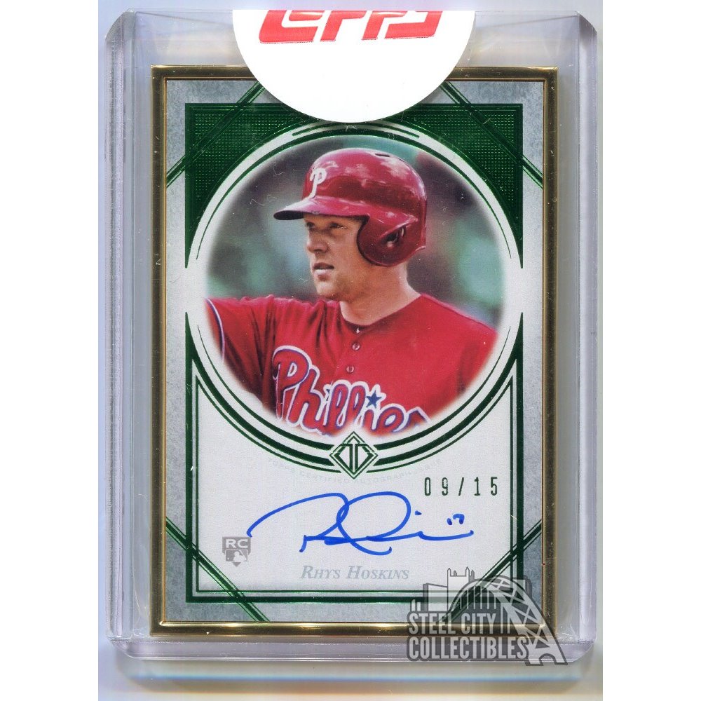 MLB Rhys Hoskins Signed Trading Cards, Collectible Rhys Hoskins