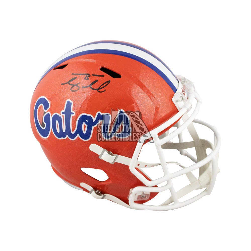 Tim Tebow Autographed Signed Florida Gators Schutt White Full Size