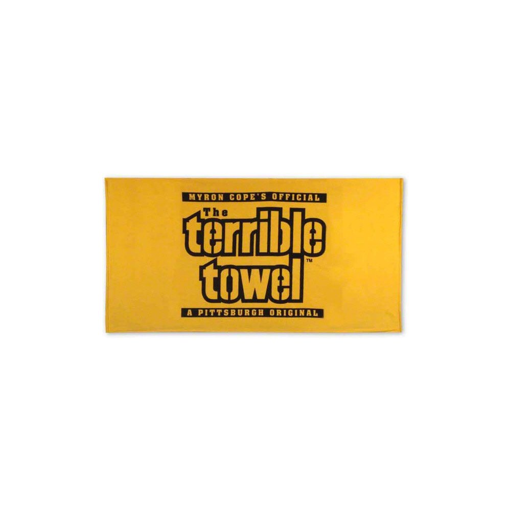 Myron Cope's Official - The Terrible Towel - A Pittsburgh Original - Gold