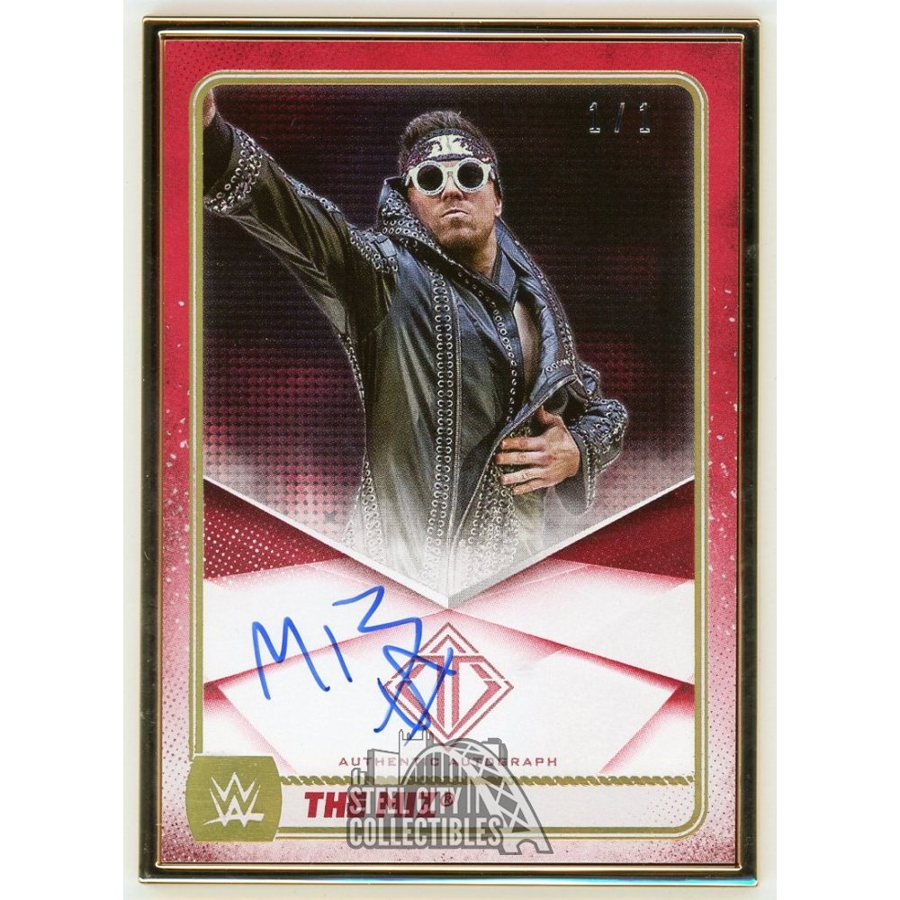 The Miz 2020 Topps Transcendent WWE Autographed Card 1/1 | Steel City ...