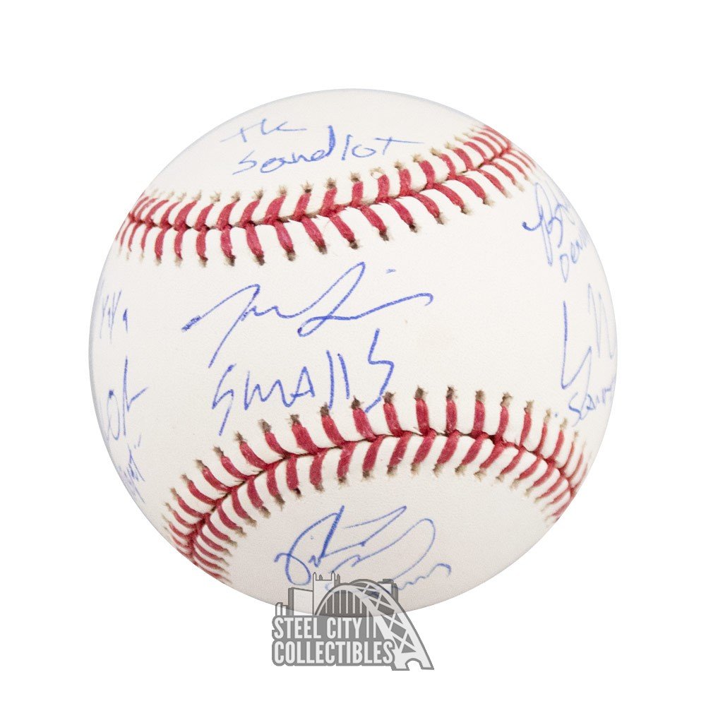 The Sandlot Cast Autographed The Sandlot Official MLB Baseball - BAS COA