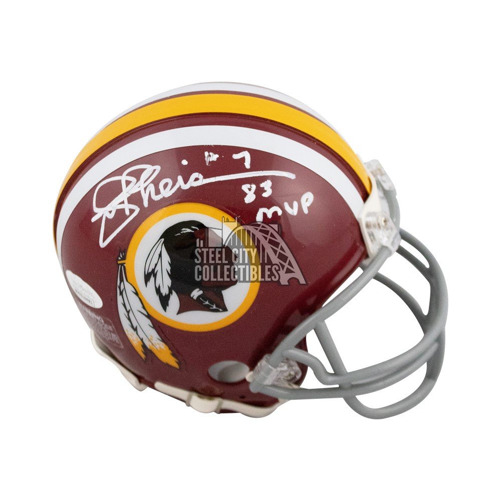 Joe theismann hot sale signed helmet