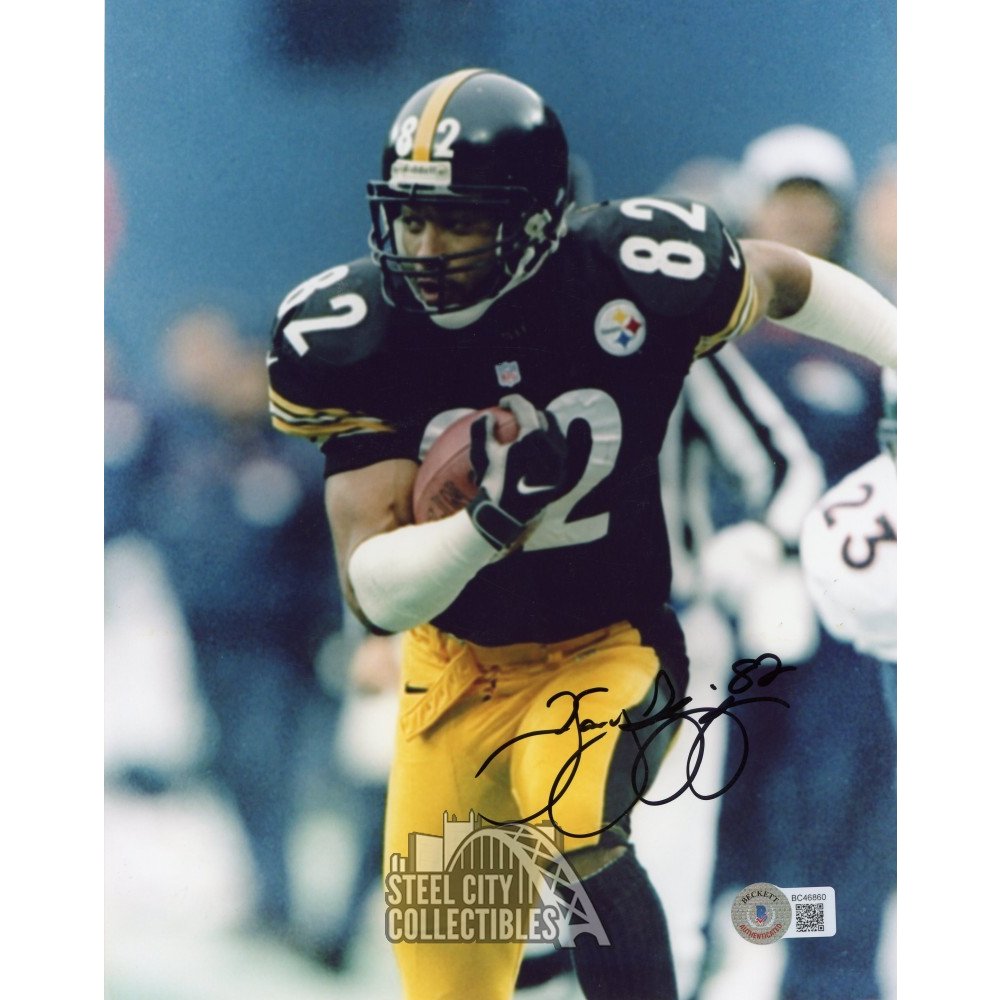 Yancey Thigpen autograph 8x10, Pittsburgh Steelers