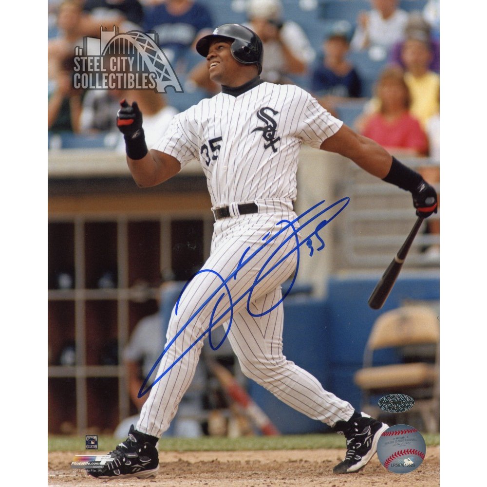 Frank Thomas signed Chicago White Sox photo baseball mlb with coa