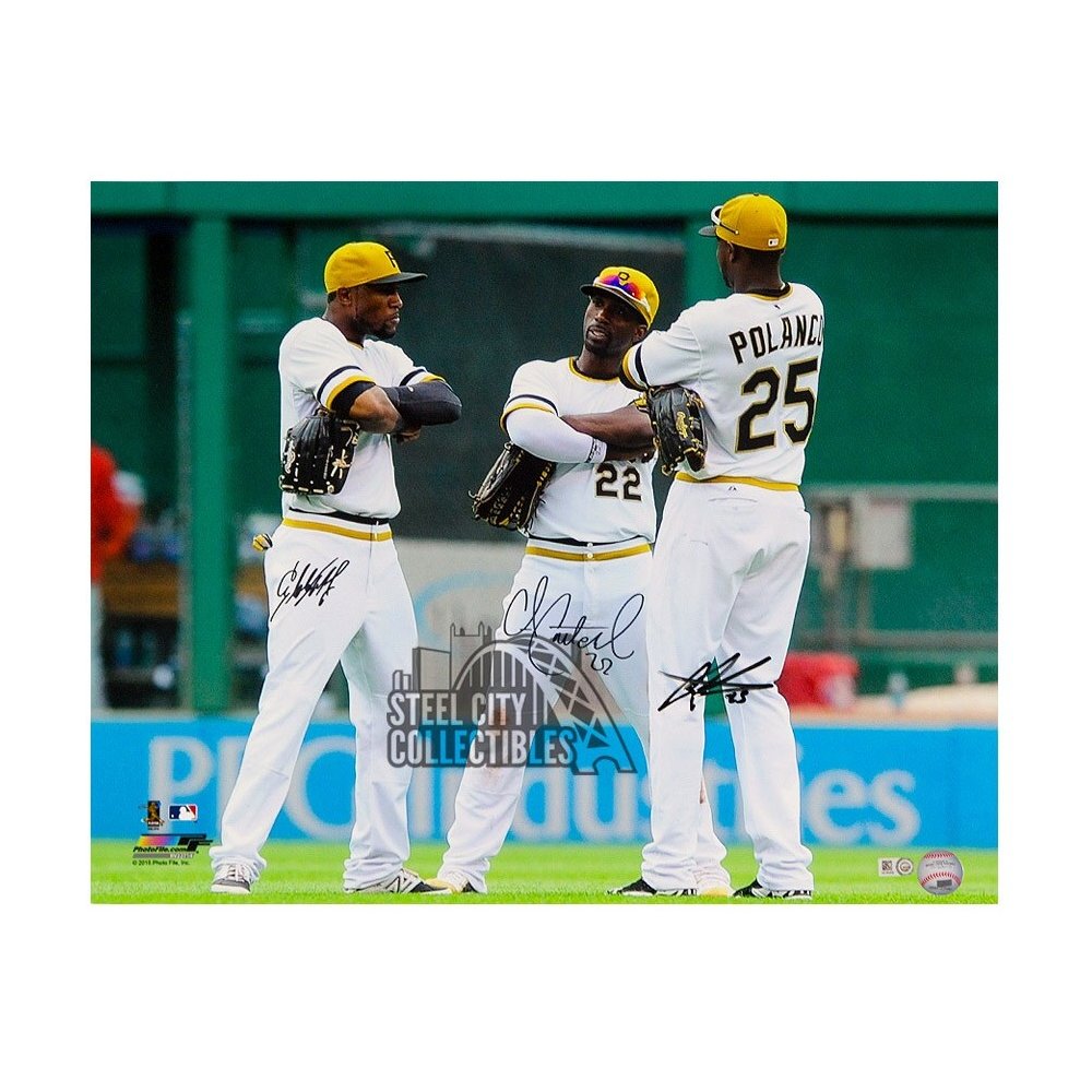 Starling Marte Signed Pittsburgh Pirates 16x20 Photo MLB Hologram