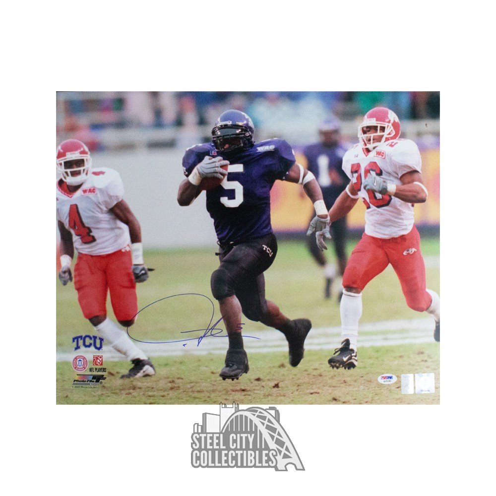 LaDainian Tomlinson Autographed TCU Horned Frogs 16x20 Framed Photogra –  Signature Sports Marketing