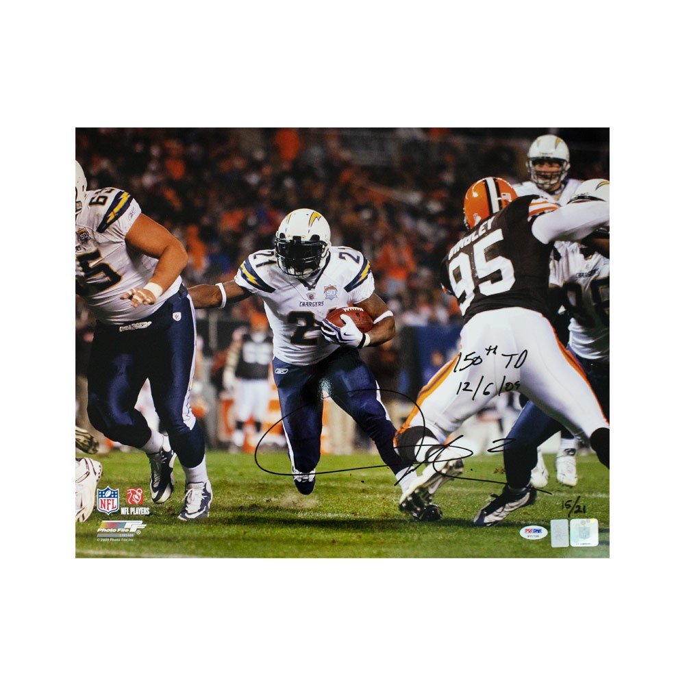 LaDainian Tomlinson San Diego Chargers Autographed 16 x 20