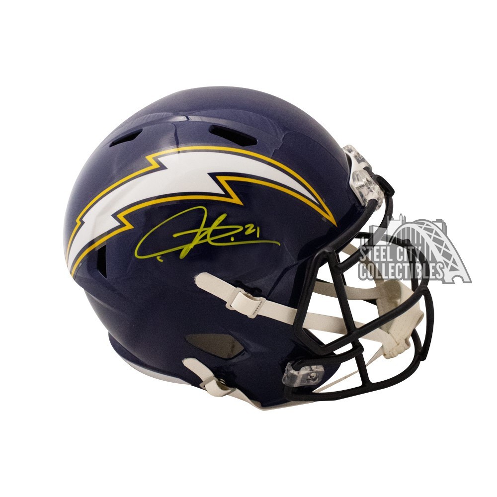 LaDAINIAN TOMLINSON AUTOGRAPHED SAN DIEGO CHARGERS FS ALT ECLIPSE