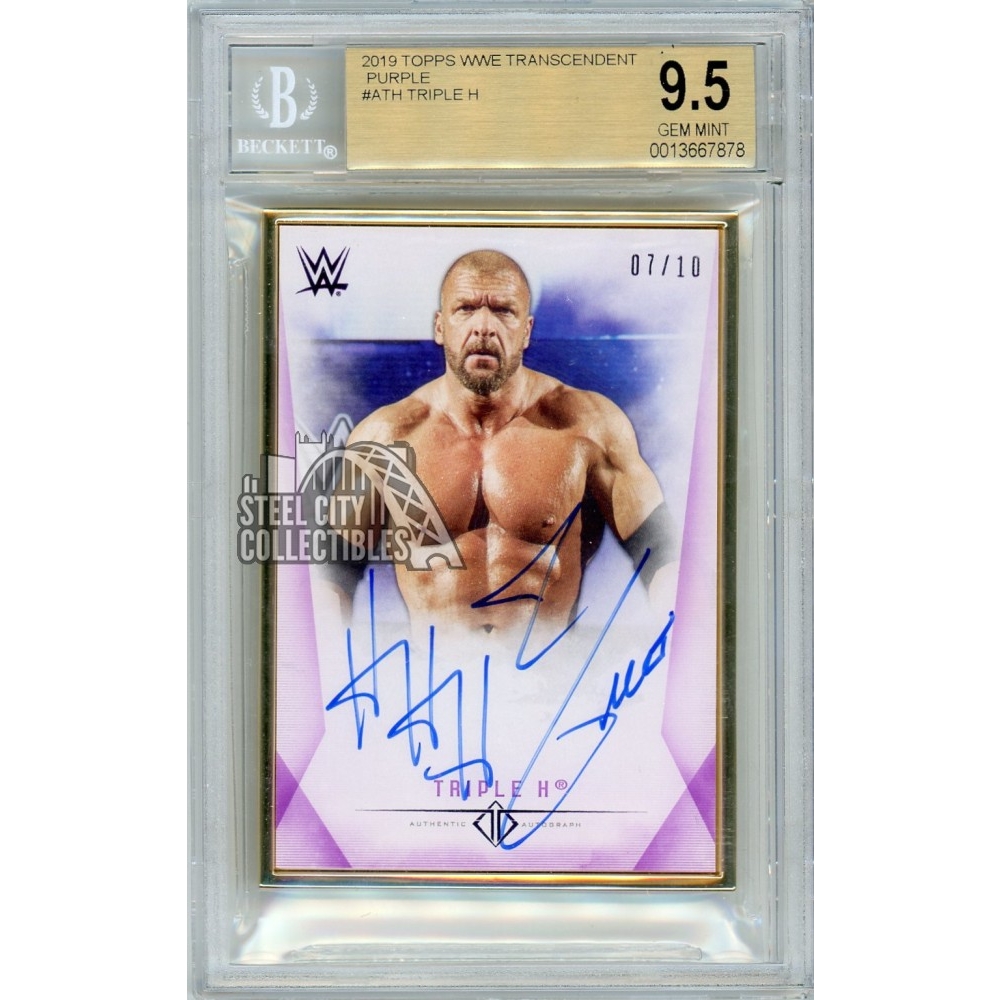 買い値下 トリプルH直筆サイン入り超特大写真…Triple H…アメリカの