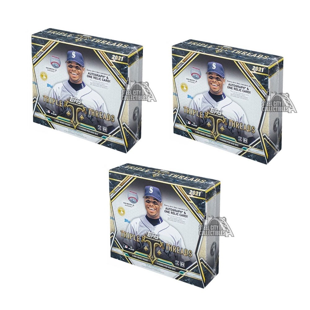 2021 Topps Triple Threads Hobby Baseball, Mini-Box