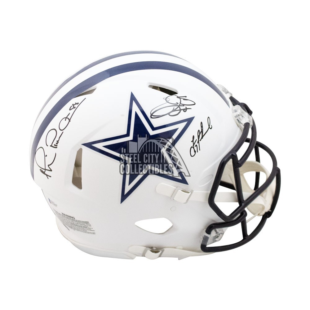 Dallas Cowboys Triplets Autographed Proline Full-Size Football