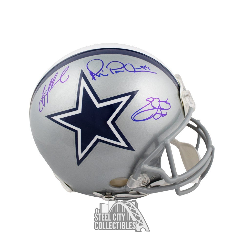 Dallas Cowboys Triplets Autographed Proline Full-Size Football