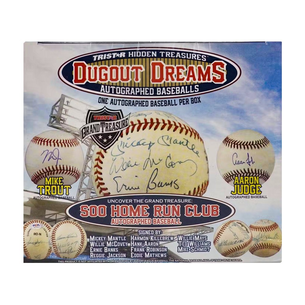 The Adventure Begins  '23 Tristar HT Astros '22 Champ Auto'd Baseball -  The Adventure Begins