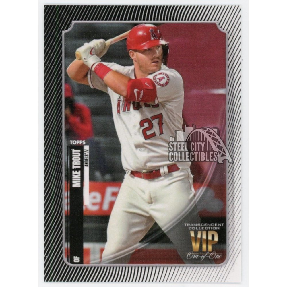 Mike Trout 2021 Topps Transcendent Baseball Collection VIP Party