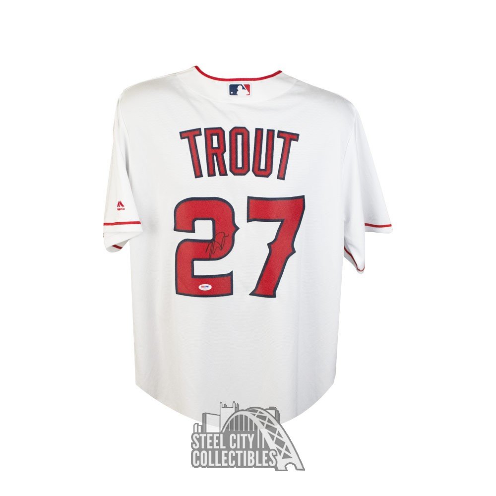 Mike Trout Los Angeles Angels Nike Youth 2022 City Connect Name & Number T- Shirt - Red