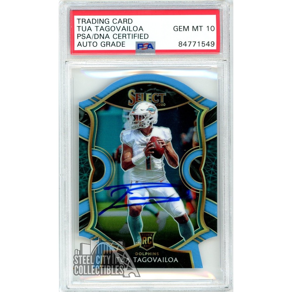 Tua Tagovailoa 2020 Select Club Level Blue Die-Cut #245 Price Guide -  Sports Card Investor