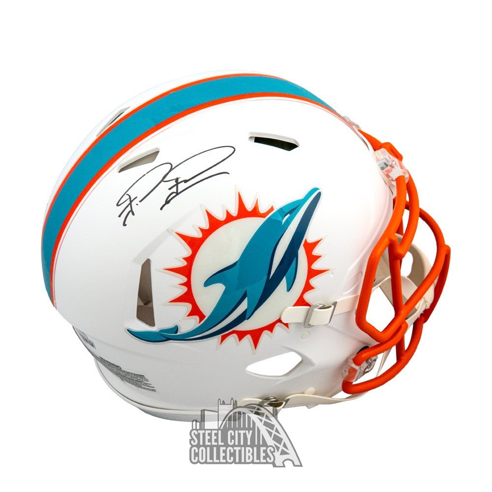 Tua Tagovailoa Autographed Miami Dolphins Authentic Speed Helmet