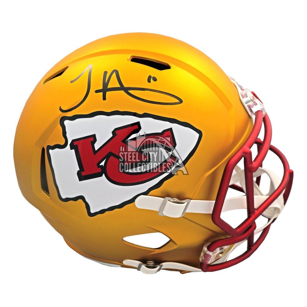 KANSAS CITY CHIEFS TYREEk HILL AUTOGRAPHED SIGNED JERSEY JSA COA