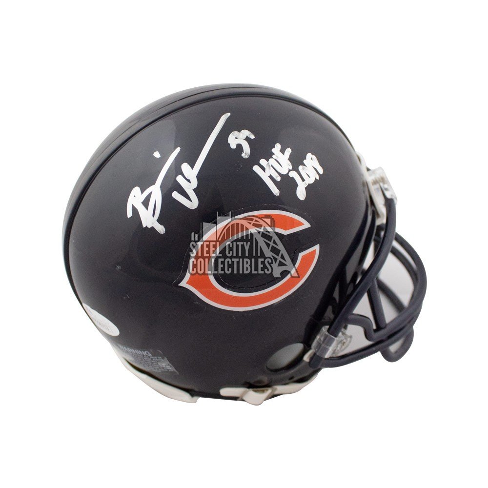 DenverAutographs 21693 Brian Urlacher Autographed Chicago Bears JSA Replica Helmet