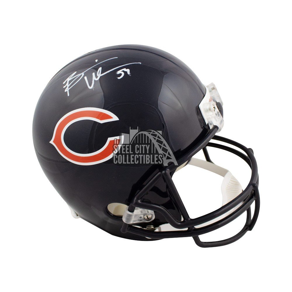 Brian Urlacher Autographed Signed Chicago Bears FS Helmet 