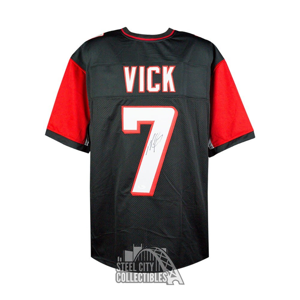 michael vick black falcons jersey
