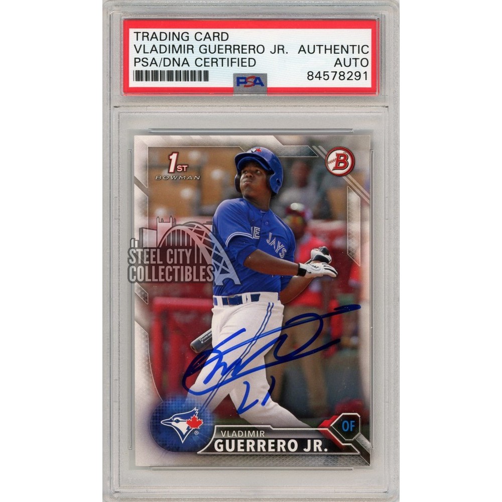 Vladimir Guerrero Jr 2016 Bowman Prospects Autograph 