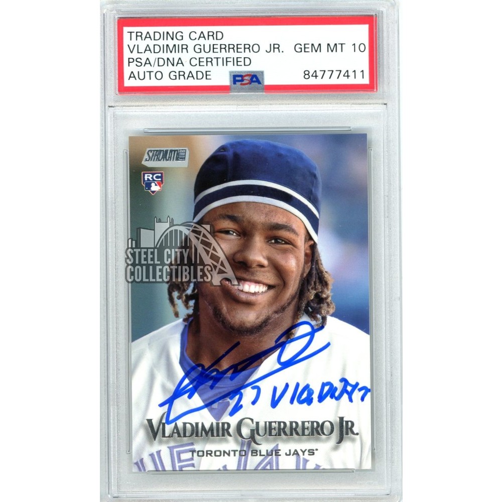 Vladimir Guerrero Jr., Topps Sign Exclusive Autograph Memorabilia Deal