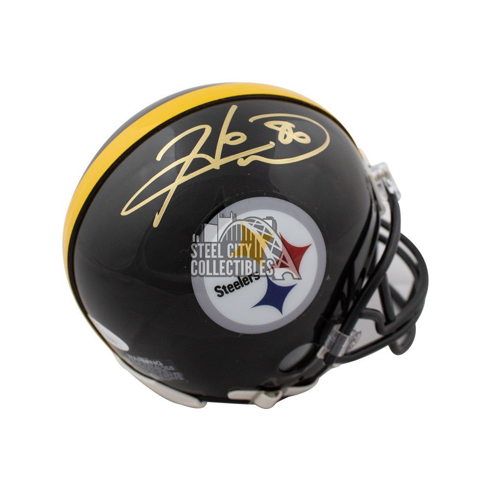 Hines Ward Autographed Pittsburgh Steelers Ice Mini Football Helmet - BAS  COA : Collectibles & Fine Art - .com