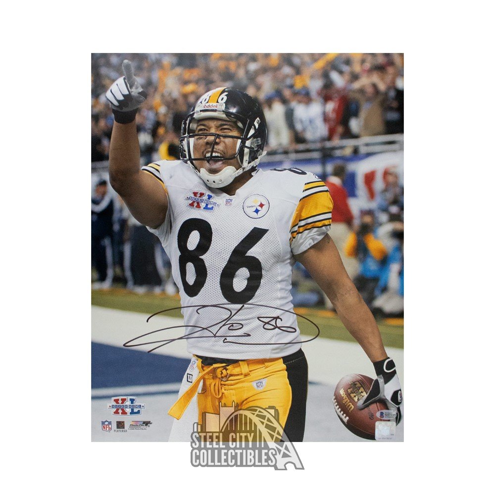 Hines Ward Signed 16x20 Steelers Photo Ward COA