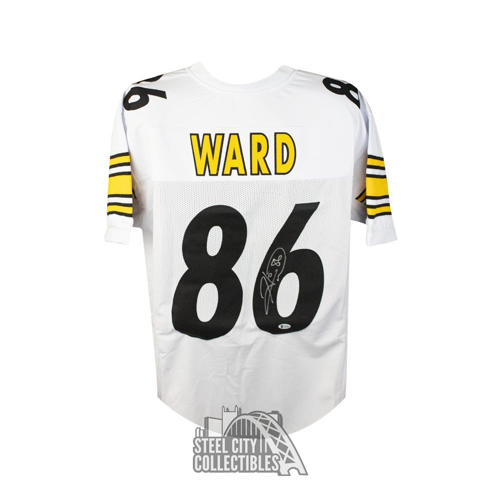 PITTSBURGH STEELERS HINES WARD SIGNED WHITE JERSEY W/ABSOLUTEAUTHENTICS  COA!!!!.